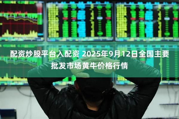 配资炒股平台入配资 2025年9月12日全国主要批发市场黄牛价格行情
